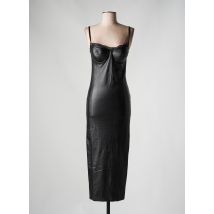 COPPEROSE - Robe longue noir en polyester - Femme - Taille 40 - Modz