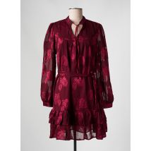 FLAMANT ROSE - Robe courte rouge en polyester - Femme - Taille 38 - Modz