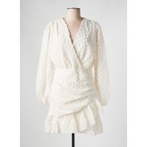 FLAMANT ROSE - Robe courte blanc en polyester - Femme - Taille 36 - Modz