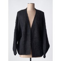 VINTAGE DRESSING - Gilet manches longues noir en acrylique - Femme - Taille TU - Modz