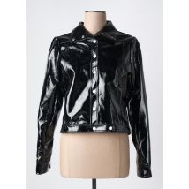JS MILLENIUM - Veste casual noir en polyurethane - Femme - Taille 40 - Modz
