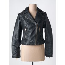 YU & ME - Veste simili cuir noir en polyurethane - Femme - Taille 42 - Modz