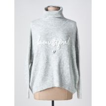 VINTAGE DRESSING - Pull gris en polyester - Femme - Taille TU - Modz