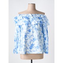 IN APRIL 1986 - Blouse bleu en coton - Femme - Taille 36 - Modz