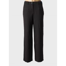 PIECES - Pantalon droit noir en polyester - Femme - Taille 34 - Modz