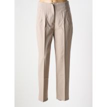 COPPEROSE - Pantalon slim marron en polyester - Femme - Taille 40 - Modz