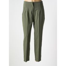 COPPEROSE - Pantalon slim vert en polyester - Femme - Taille 40 - Modz