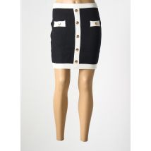 YU & ME - Jupe courte noir en viscose - Femme - Taille 38 - Modz