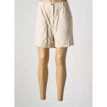SO SWEET - Bermuda beige en viscose - Femme - Taille 42 - Modz