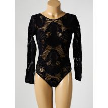 YU & ME - Body noir en nylon - Femme - Taille 36 - Modz