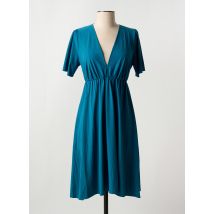 PAIN DE SUCRE - Robe mi-longue bleu en polyamide - Femme - Taille 42 - Modz