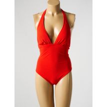 PAIN DE SUCRE - Maillot de bain 1 pièce orange en polyamide - Femme - Taille 42 - Modz