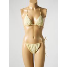 OSÉREE - Maillot de bain 2 pièces jaune en polyamide - Femme - Taille 38 - Modz