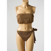 OSÉREE - Maillot de bain 2 pièces or en polyamide - Femme - Taille 38 - Modz