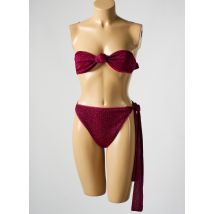 OSÉREE - Maillot de bain 2 pièces rose en elasthane - Femme - Taille 38 - Modz