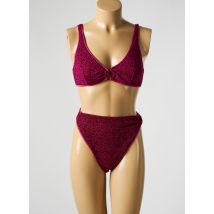 OSÉREE - Maillot de bain 2 pièces rose en polyamide - Femme - Taille 42 - Modz