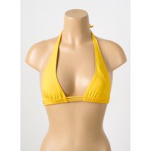 PAIN DE SUCRE - Haut de maillot de bain jaune en polyamide - Femme - Taille 38 - Modz
