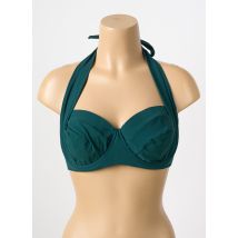 PAIN DE SUCRE - Haut de maillot de bain vert en polyamide - Femme - Taille 100D - Modz