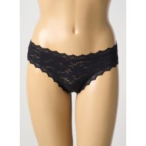 PAIN DE SUCRE - Tanga noir en polyamide - Femme - Taille 40 - Modz