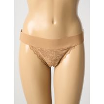 PAIN DE SUCRE - Tanga beige en polyamide - Femme - Taille 42 - Modz
