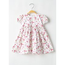 LILLY - Robe mi-longue blanc en coton - Fille - Taille TU - Modz