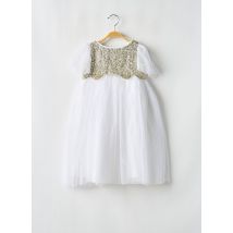 LES PETITS INCLASSABLES - Robe longue blanc en polyester - Fille - Taille TU - Modz