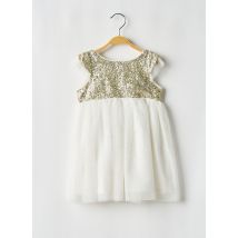 LES PETITS INCLASSABLES - Robe mi-longue blanc en polyester - Fille - Taille TU - Modz