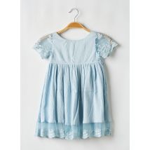 LES PETITS INCLASSABLES - Robe mi-longue bleu en coton - Fille - Taille TU - Modz