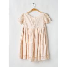 LES PETITS INCLASSABLES - Robe mi-longue rose en coton - Fille - Taille TU - Modz