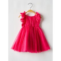 LES PETITS INCLASSABLES - Robe longue rose en polyester - Fille - Taille TU - Modz