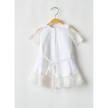 LES PETITS INCLASSABLES - Robe mi-longue blanc en coton - Fille - Taille TU - Modz