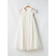 BIANCO EVENTO - Robe longue blanc en polyester - Fille - Taille TU - Modz
