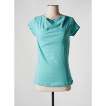 LES RACINES DU CIEL - T-shirt bleu en coton - Femme - Taille 34 - Modz