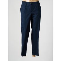 ROSSO 35 - Pantalon chino bleu en coton - Femme - Taille 48 - Modz
