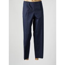 ROSSO 35 - Pantalon 7/8 bleu en coton - Femme - Taille 48 - Modz