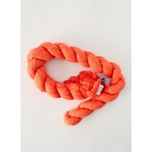 CLAUDE CHESNE - Foulard orange en coton - Femme - Taille TU - Modz