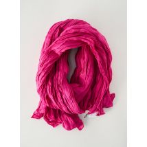 CLAUDE CHESNE - Foulard rose en coton - Femme - Taille TU - Modz