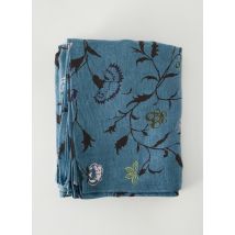 FRA-JOSEPHINE - Echarpe bleu en lin - Femme - Taille TU - Modz