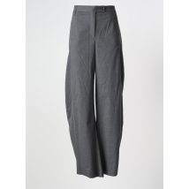 REMAIN - Pantalon large gris en polyester - Femme - Taille 40 - Modz