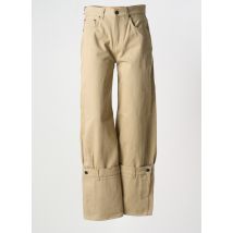 HAIKURE - Jeans coupe droite beige en coton - Femme - Taille W24 - Modz