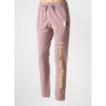 NEWTONE - Jogging rose en coton - Femme - Taille 36 - Modz