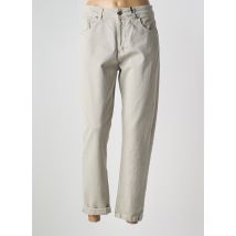 SOUVENIR - Jeans coupe droite gris en coton - Femme - Taille 40 - Modz
