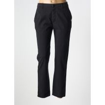 PENN & INK N.Y - Pantalon chino noir en coton - Femme - Taille 34 - Modz