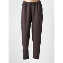 HANA SAN - Jogging marron en coton - Femme - Taille 42 - Modz