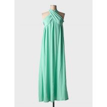 PHISIQUE DU ROLE - Robe longue vert en soie - Femme - Taille 36 - Modz