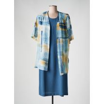 IMPULSION - Ensemble robe bleu en polyester - Femme - Taille 40 - Modz