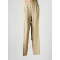 FRANCE RIVOIRE - Pantalon droit vert en polyester - Femme - Taille 52 - Modz