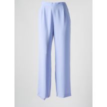 SARAH B - Pantalon droit violet en polyester - Femme - Taille 38 - Modz