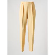 SARAH B - Pantalon slim jaune en polyester - Femme - Taille 38 - Modz