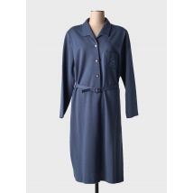 FRANCE RIVOIRE - Robe longue bleu en acrylique - Femme - Taille 40 - Modz